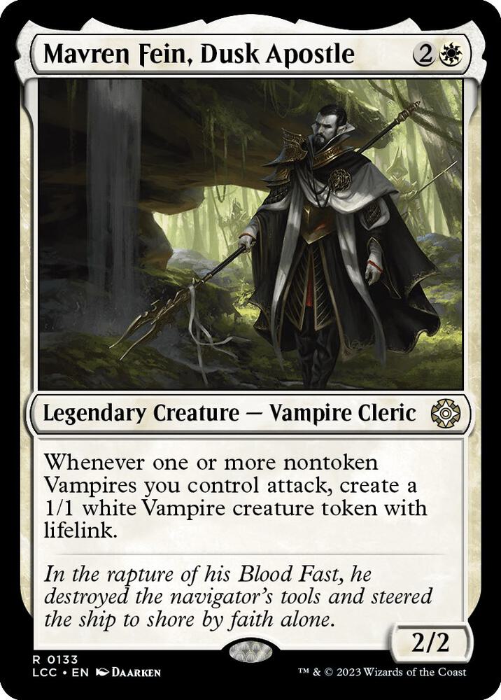 Mavren Fein, Dusk Apostle 133 card from Commander: The Lost Caverns of Ixalan
