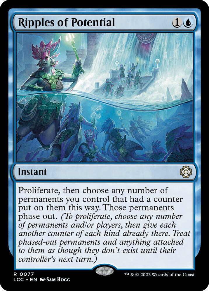 Ripples of Potential 77 card from Commander: The Lost Caverns of Ixalan