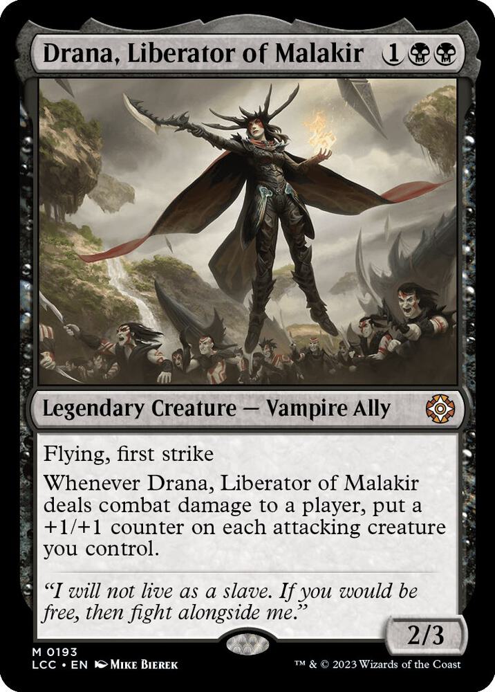 Drana, Liberator of Malakir 193 card from Commander: The Lost Caverns of Ixalan