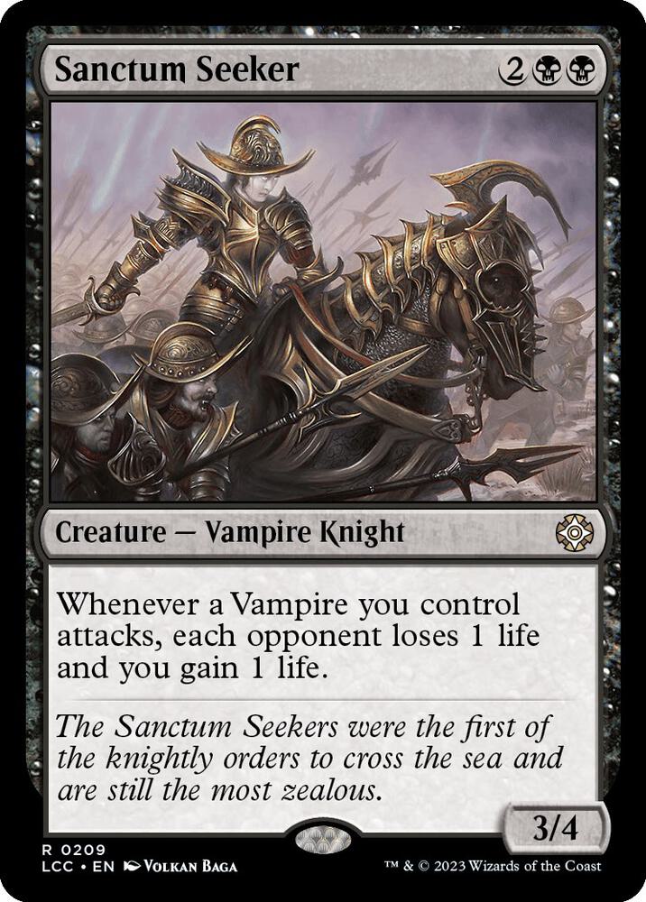 Sanctum Seeker 209 card from Commander: The Lost Caverns of Ixalan
