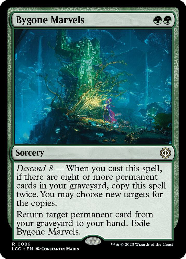 Bygone Marvels 89 card from Commander: The Lost Caverns of Ixalan