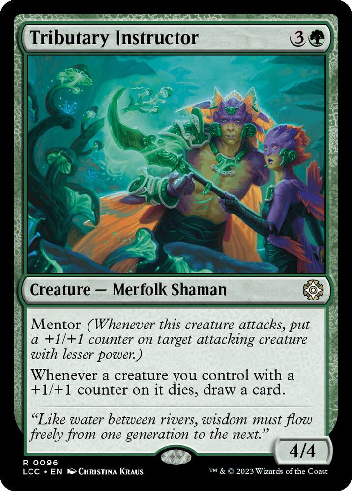 Tributary Instructor 96 card from Commander: The Lost Caverns of Ixalan