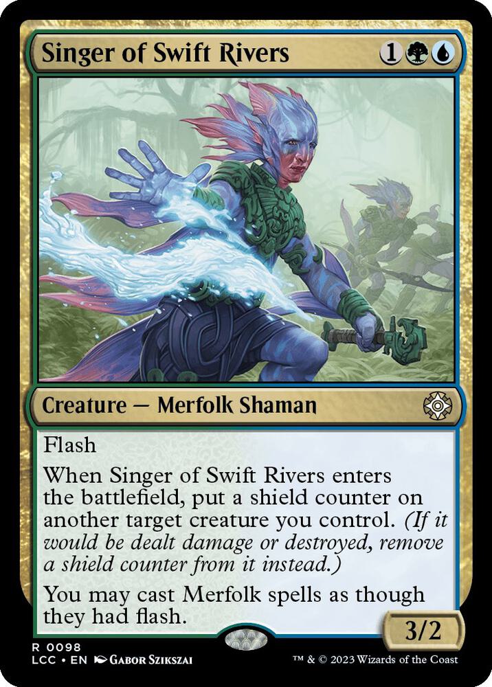 Singer of Swift Rivers 98 card from Commander: The Lost Caverns of Ixalan