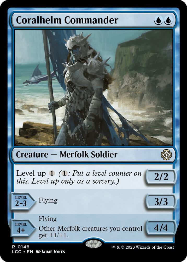Coralhelm Commander 148 card from Commander: The Lost Caverns of Ixalan