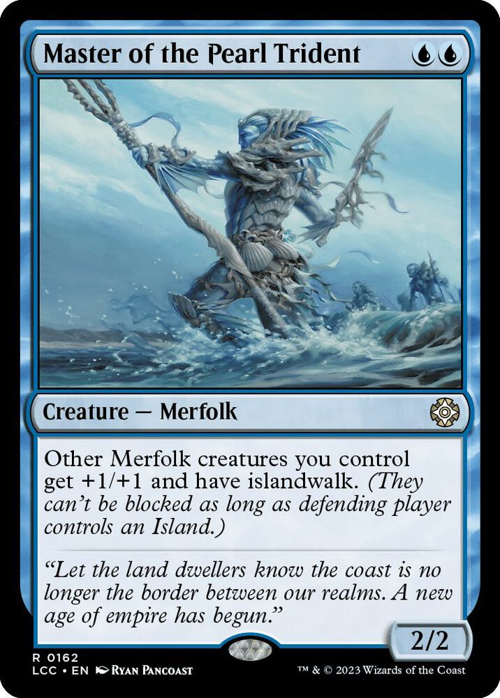 Master of the Pearl Trident 162 card from Commander: The Lost Caverns of Ixalan