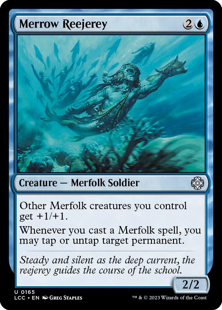 Merrow Reejerey 165 card from Commander: The Lost Caverns of Ixalan