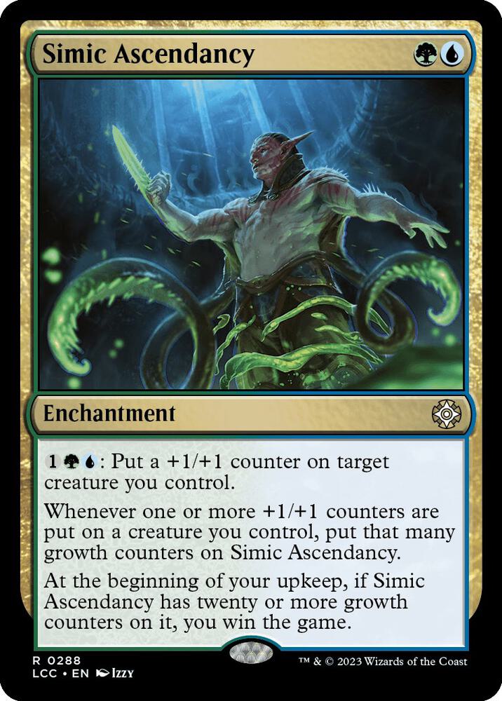 Simic Ascendancy 288 card from Commander: The Lost Caverns of Ixalan