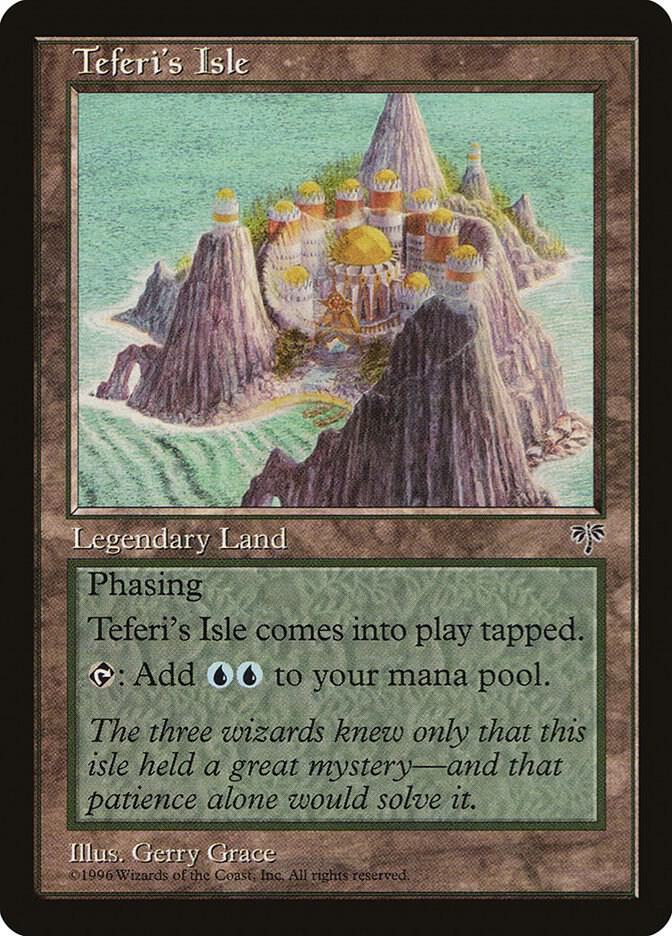 Teferi's Isle card from Mirage