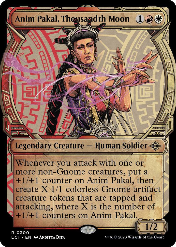 Anim Pakal, Thousandth Moon (Showcase) 300 card from The Lost Caverns of Ixalan