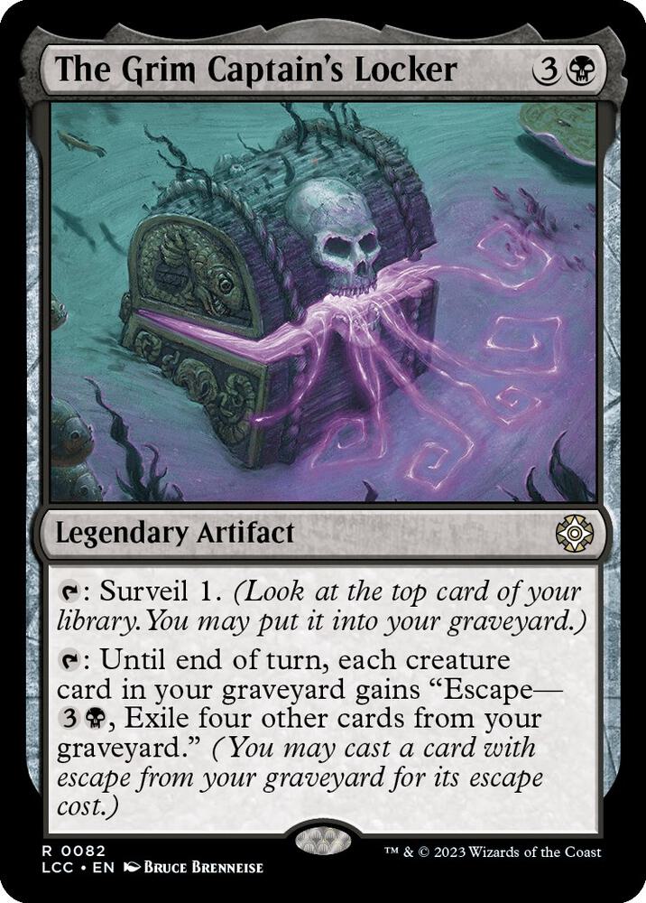 The Grim Captain's Locker 82 card from Commander: The Lost Caverns of Ixalan