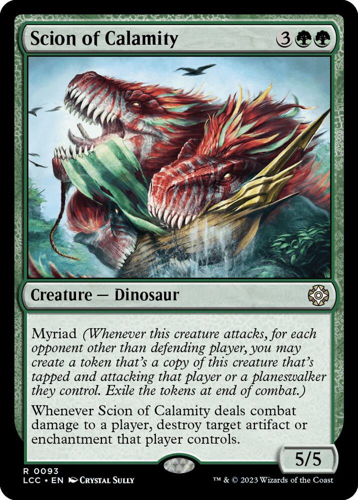 Scion of Calamity 93 card from Commander: The Lost Caverns of Ixalan