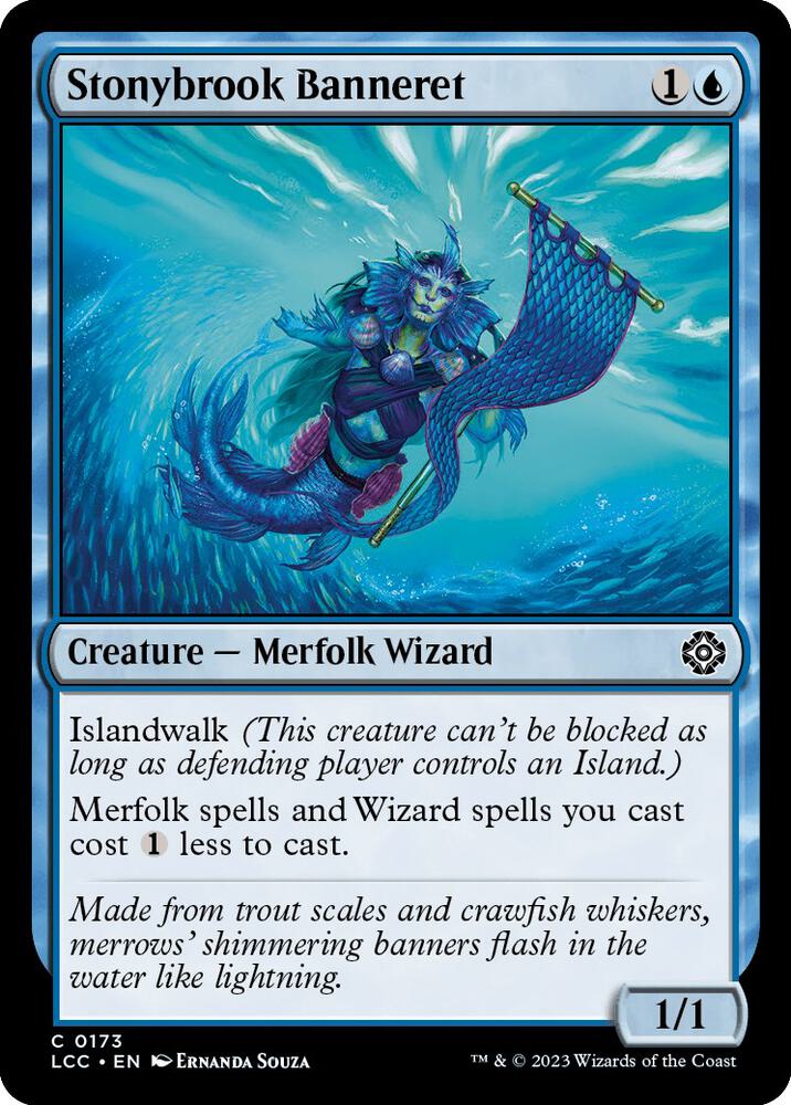 Stonybrook Banneret 173 card from Commander: The Lost Caverns of Ixalan