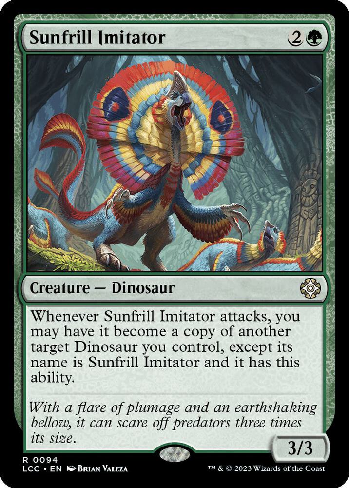 Sunfrill Imitator 94 card from Commander: The Lost Caverns of Ixalan