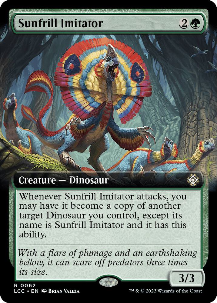 Sunfrill Imitator (Extended Art) 62 card from Commander: The Lost Caverns of Ixalan