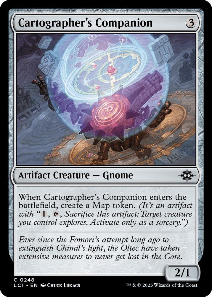 Cartographer's Companion 248 card from The Lost Caverns of Ixalan