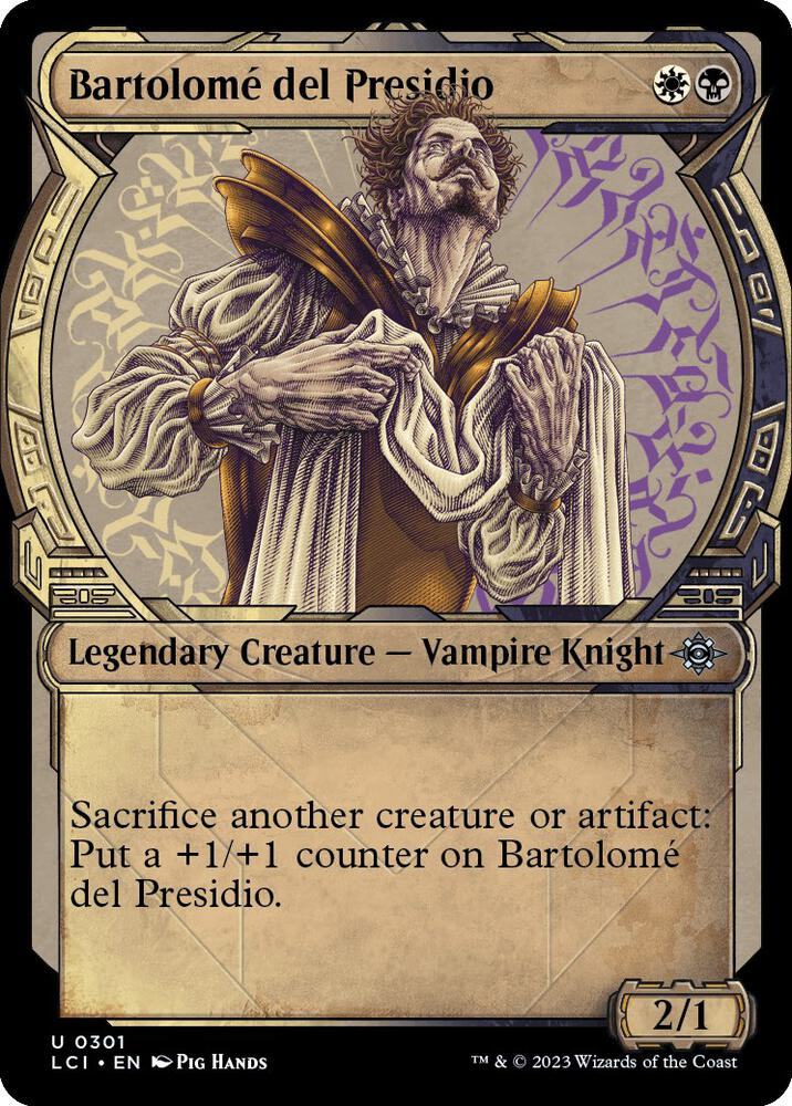 Bartolome del Presidio (Showcase) 301 card from The Lost Caverns of Ixalan