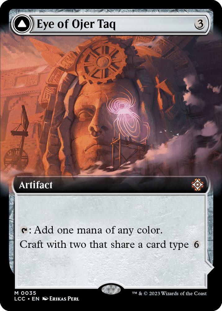 Eye of Ojer Taq (Extended Art) 35 card from Commander: The Lost Caverns of Ixalan