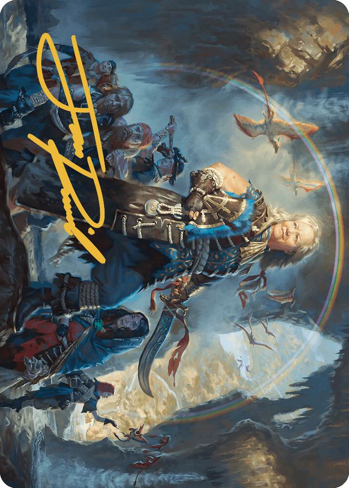 Admiral Brass, Unsinkable Art Card (Gold-Stamped Signature) 69 card from Art Series: The Lost Caverns of Ixalan