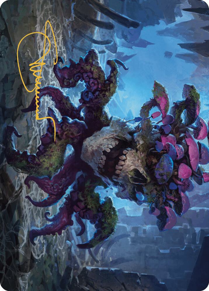 Deathcap Marionette Art Card (Gold-Stamped Signature) 16 card from Art Series: The Lost Caverns of Ixalan