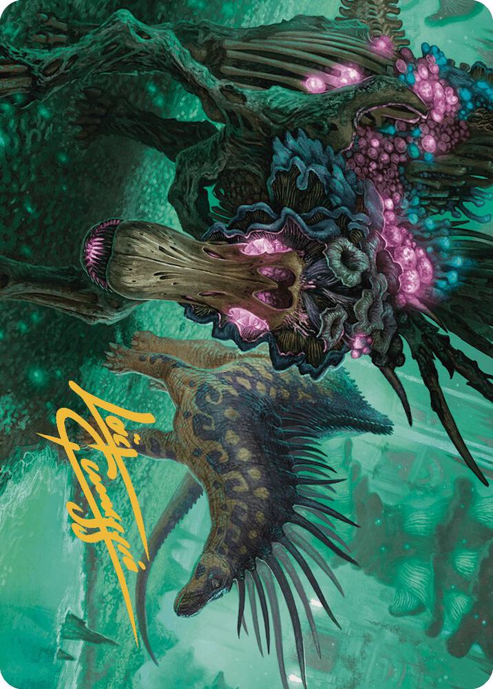 Walk with the Ancestors Art Card (Gold-Stamped Signature) 32 card from Art Series: The Lost Caverns of Ixalan