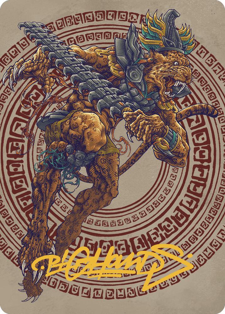 Sovereign Okinec Ahau Art Card (Gold-Stamped Signature) 53 card from Art Series: The Lost Caverns of Ixalan