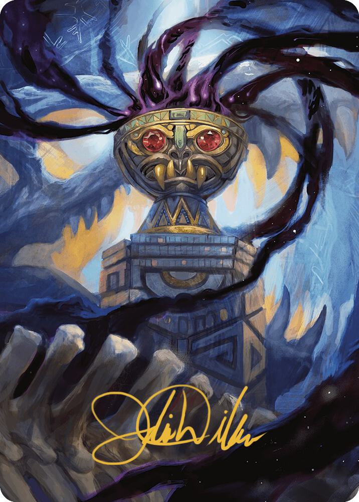 Chalice of the Void Art Card (Gold-Stamped Signature) 79 card from Art Series: The Lost Caverns of Ixalan