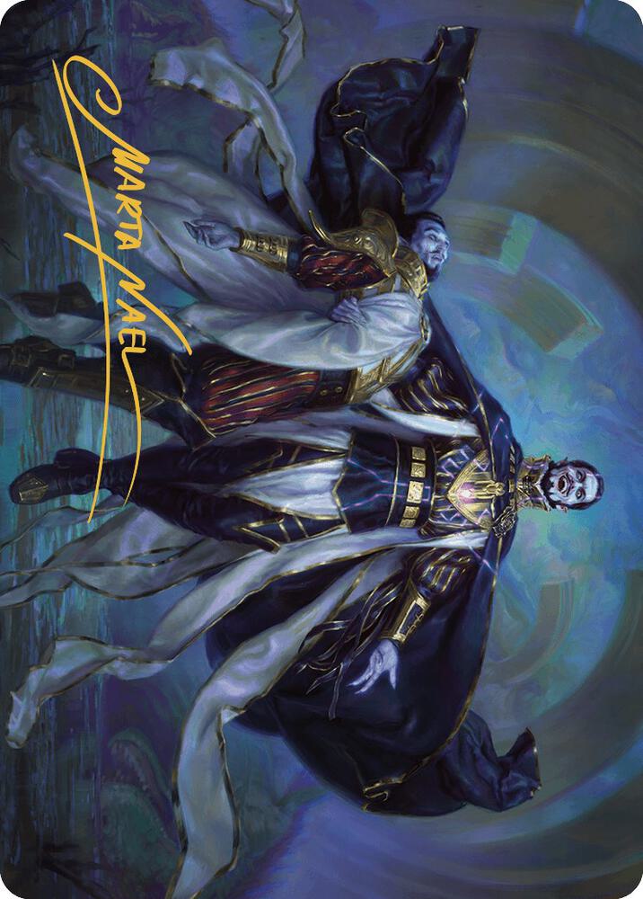 Vito, Fanatic of Aclazotz Art Card (Gold-Stamped Signature) 39 card from Art Series: The Lost Caverns of Ixalan