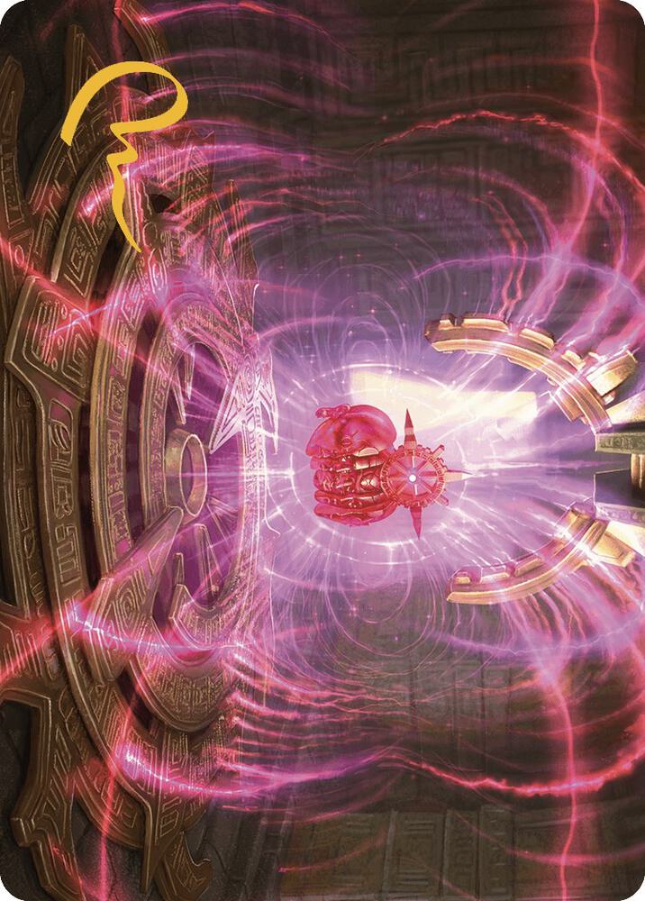 Locus of Enlightenment Art Card (Gold-Stamped Signature) 12 card from Art Series: The Lost Caverns of Ixalan