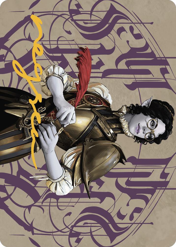 Amalia Benavides Aguirre Art Card (48/81) (Gold-Stamped Signature) card from Art Series: The Lost Caverns of Ixalan