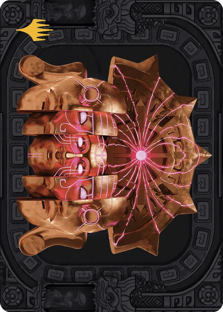 Ojer Taq, Deepest Foundation Art Card (56/81) (Gold-Stamped Planeswalker Symbol) card from Art Series: The Lost Caverns of Ixalan