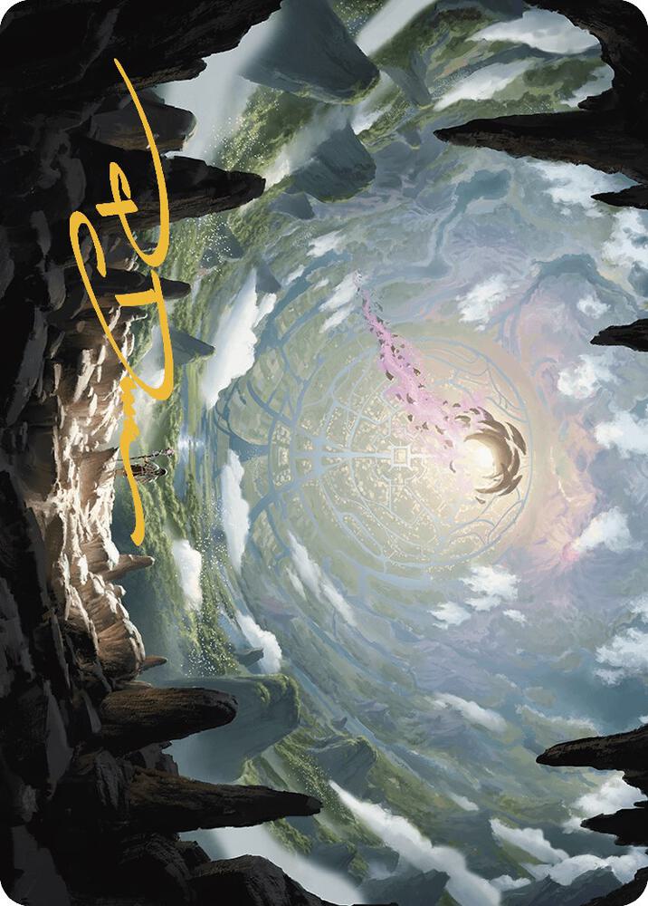 The Core Art Card (Gold-Stamped Signature) 40 card from Art Series: The Lost Caverns of Ixalan