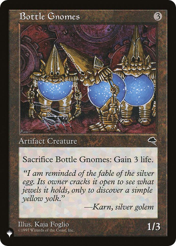 Bottle Gnomes (TMP) card from The List Reprints