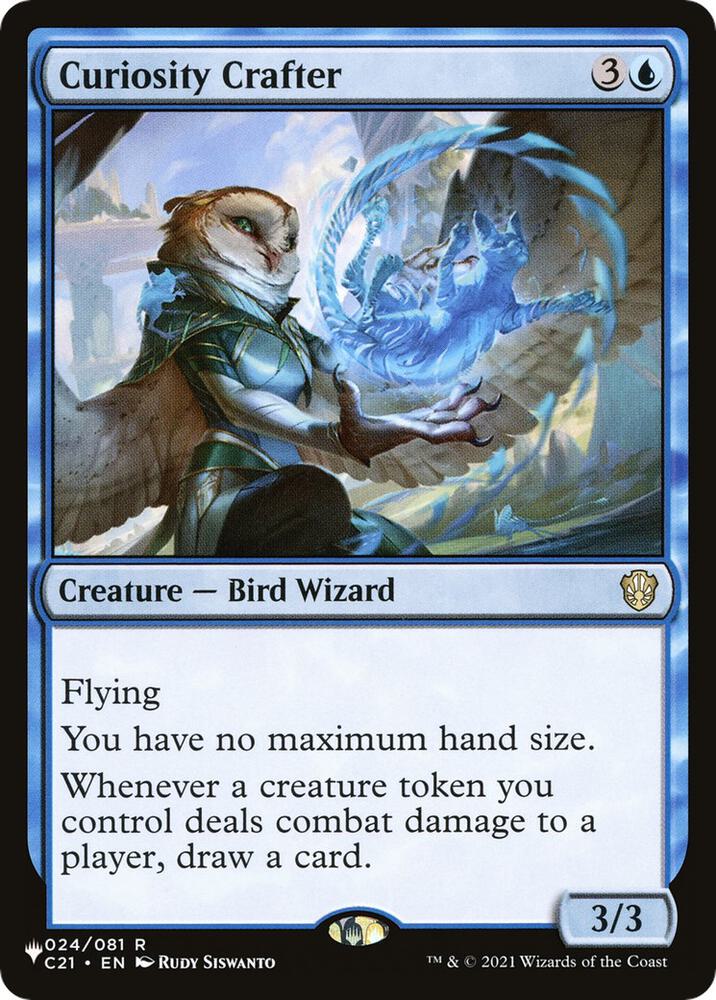Curiosity Crafter 024/081 card from The List Reprints