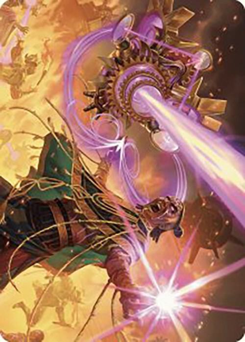 Cosmium Blast Art Card 1 card from Art Series: The Lost Caverns of Ixalan