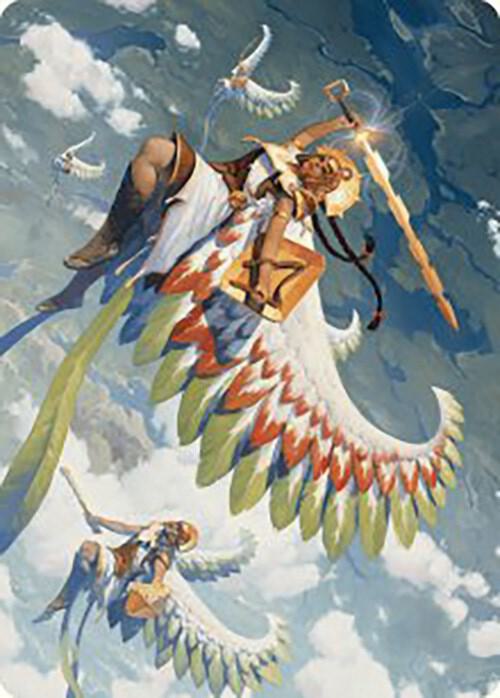 Resplendent Angel Art Card (5/81) card from Art Series: The Lost Caverns of Ixalan