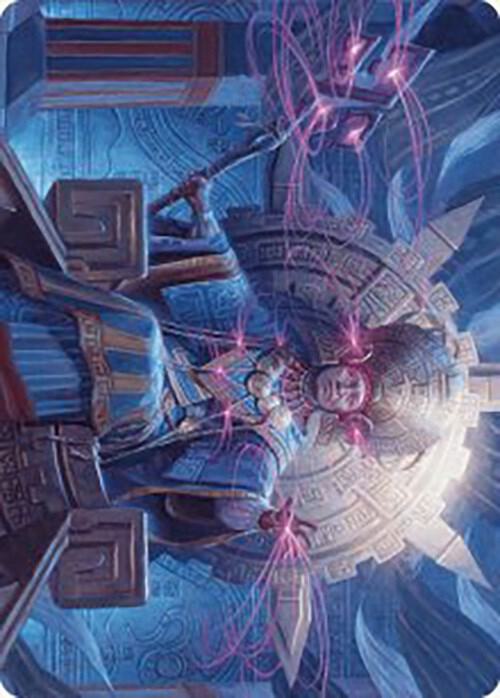 Akal Pakal, First Among Equals Art Card (8/81) card from Art Series: The Lost Caverns of Ixalan