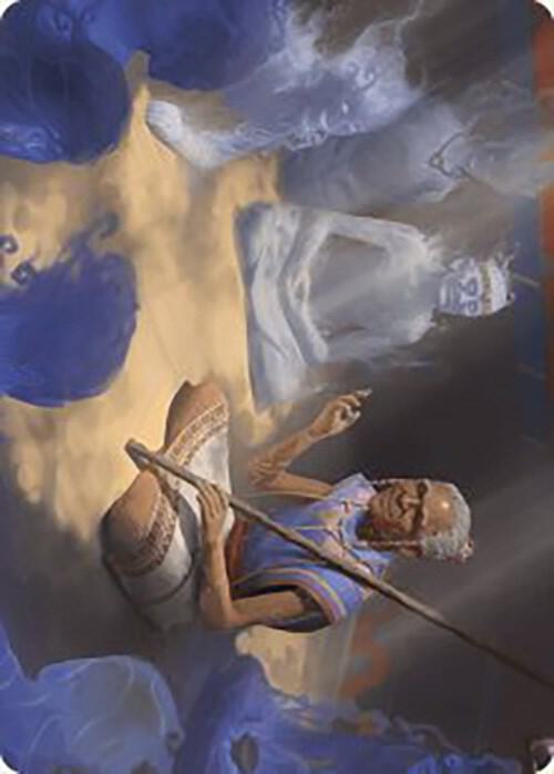 Ancestral Reminiscence Art Card 9 card from Art Series: The Lost Caverns of Ixalan