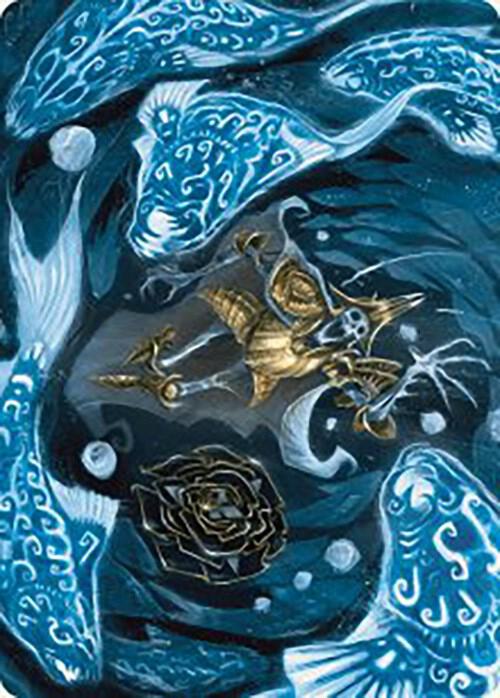 Eaten by Piranhas Art Card 11 card from Art Series: The Lost Caverns of Ixalan
