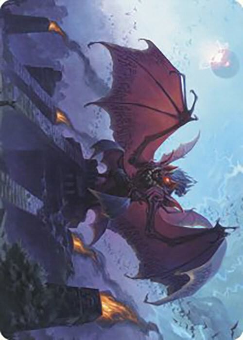 Aclazotz, Deepest Betrayal Art Card 14 card from Art Series: The Lost Caverns of Ixalan
