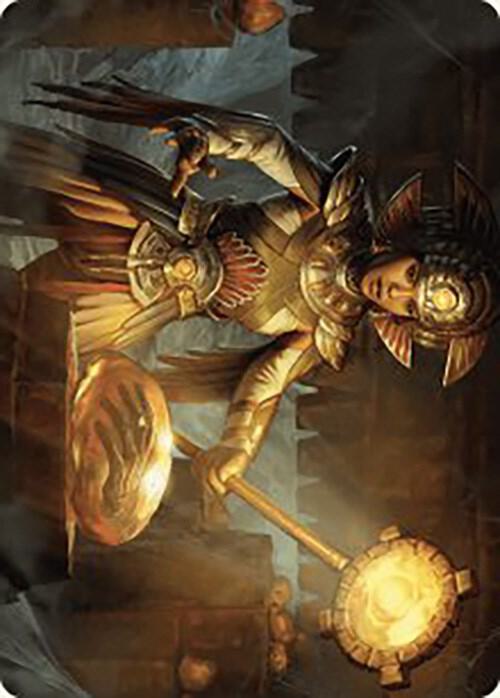 Curator of Sun's Creation Art Card 18 card from Art Series: The Lost Caverns of Ixalan