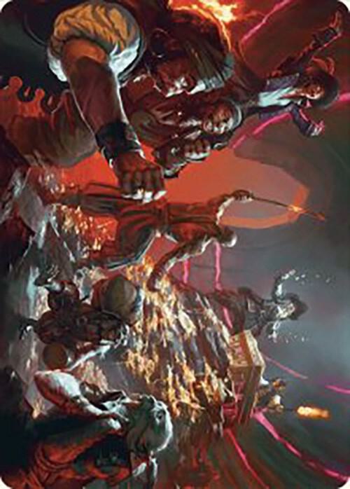 Hit the Mother Lode Art Card 19 card from Art Series: The Lost Caverns of Ixalan