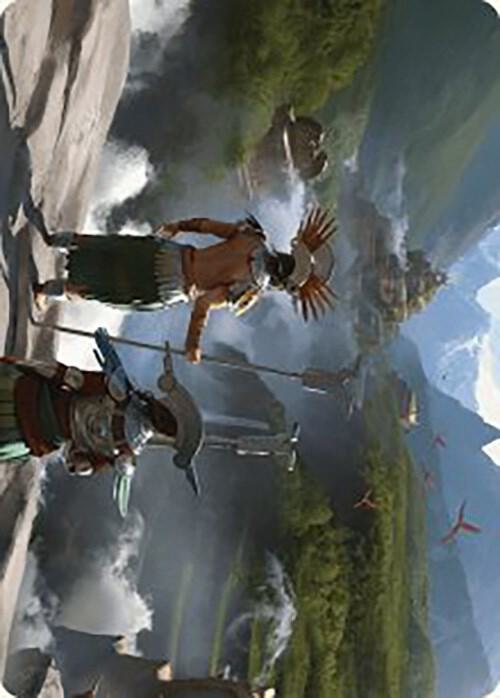 Glimpse the Core Art Card 25 card from Art Series: The Lost Caverns of Ixalan