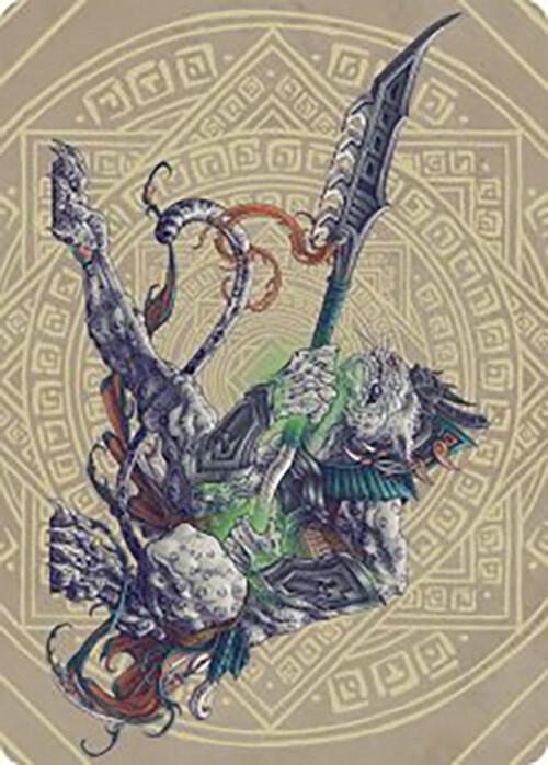 Kutzil, Malamet Exemplar Art Card 50 card from Art Series: The Lost Caverns of Ixalan