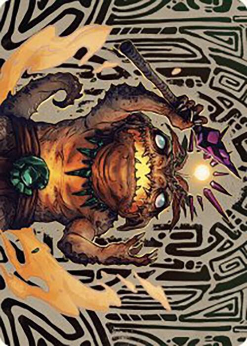Zoyowa Lava-Tongue Art Card 54 card from Art Series: The Lost Caverns of Ixalan