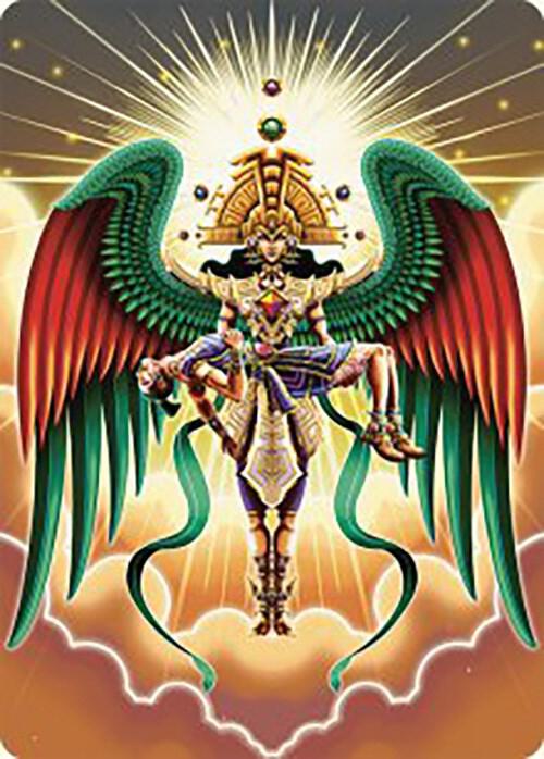 Resplendent Angel Art Card (59/81) card from Art Series: The Lost Caverns of Ixalan