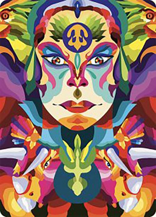 Roar of the Fifth People Art Card 63 card from Art Series: The Lost Caverns of Ixalan