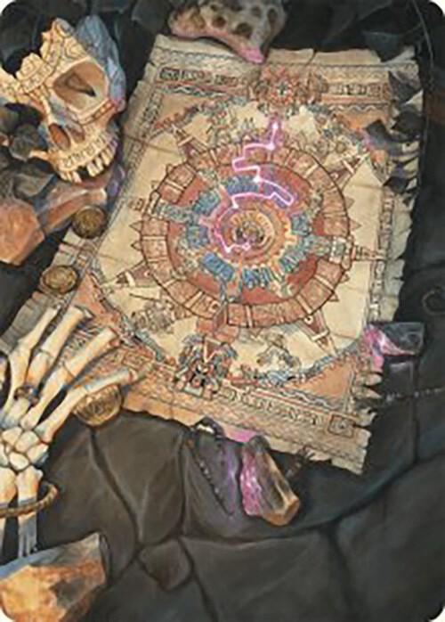 Map Token Art Card 68 card from Art Series: The Lost Caverns of Ixalan