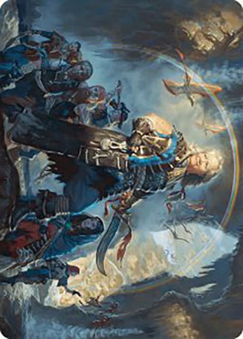 Admiral Brass, Unsinkable Art Card 69 card from Art Series: The Lost Caverns of Ixalan