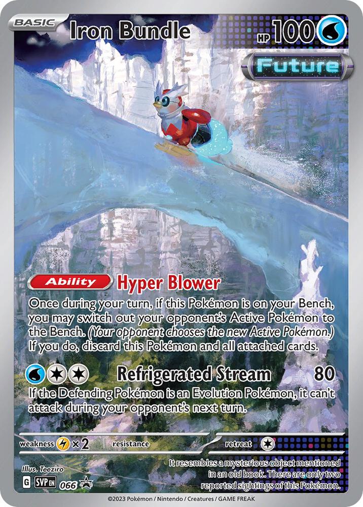 Iron Bundle 066 card from SV: Scarlet & Violet Promo Cards