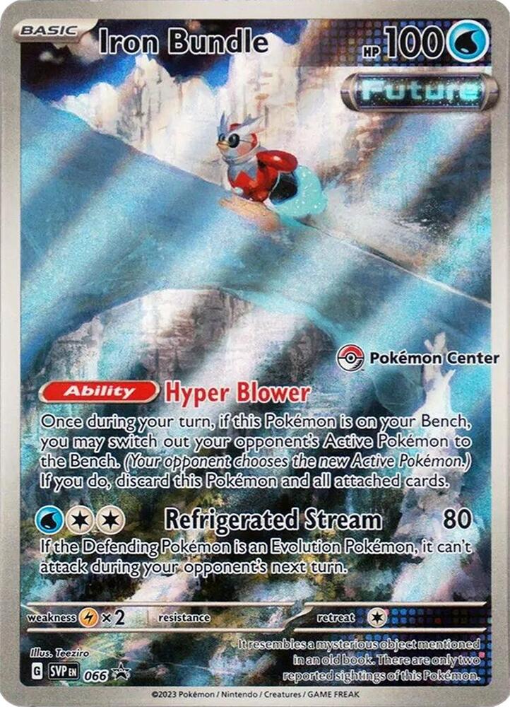 Iron Bundle (Pokemon Center Exclusive) 066 card from SV: Scarlet & Violet Promo Cards